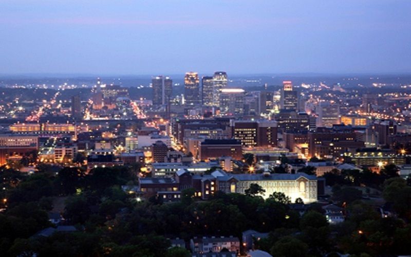 Birmingham Alabama skyline image