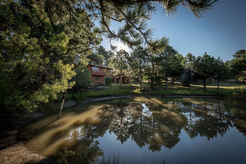 Woodmoor Home with Pond