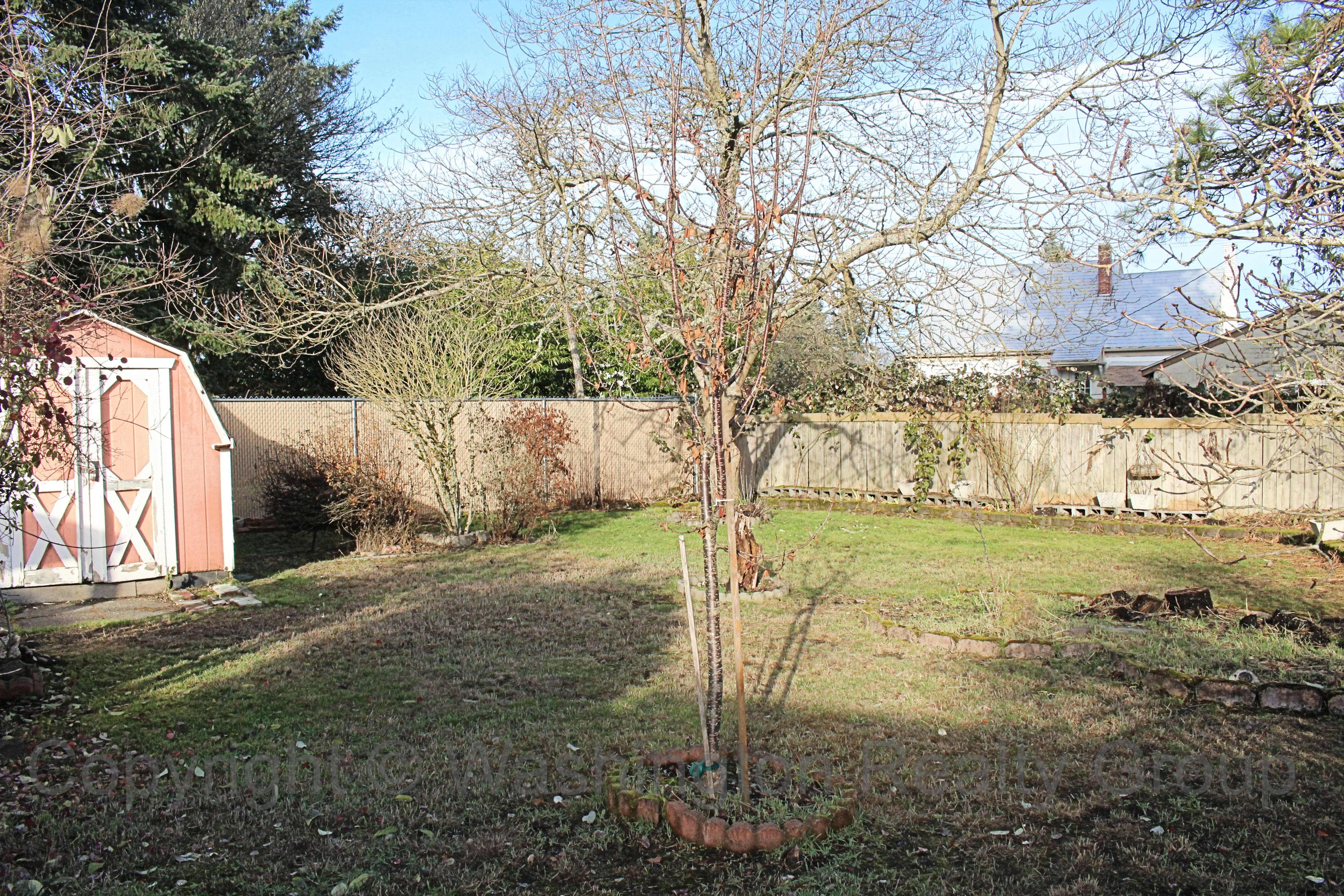 Backyard home for sale in Sumner
