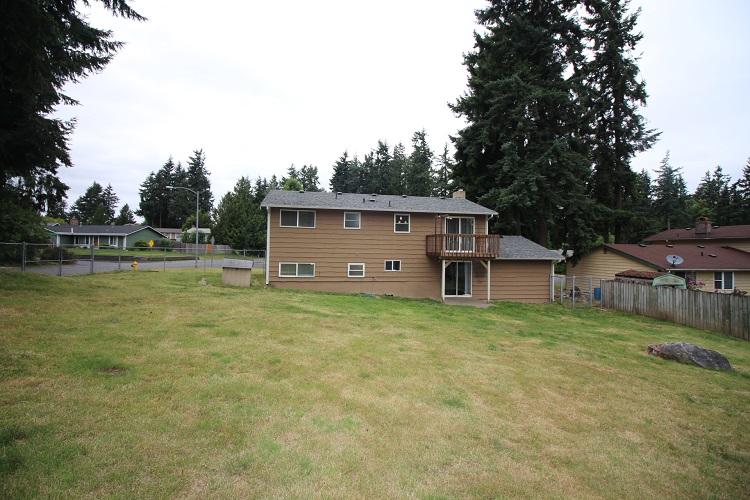 Backyard home for sale in Sumner