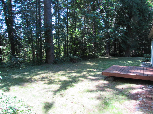 Backyard home for sale in Sumner