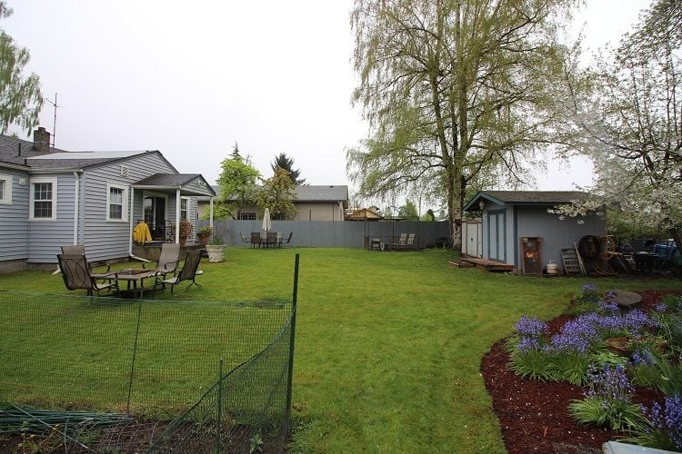 Backyard home for sale in Sumner