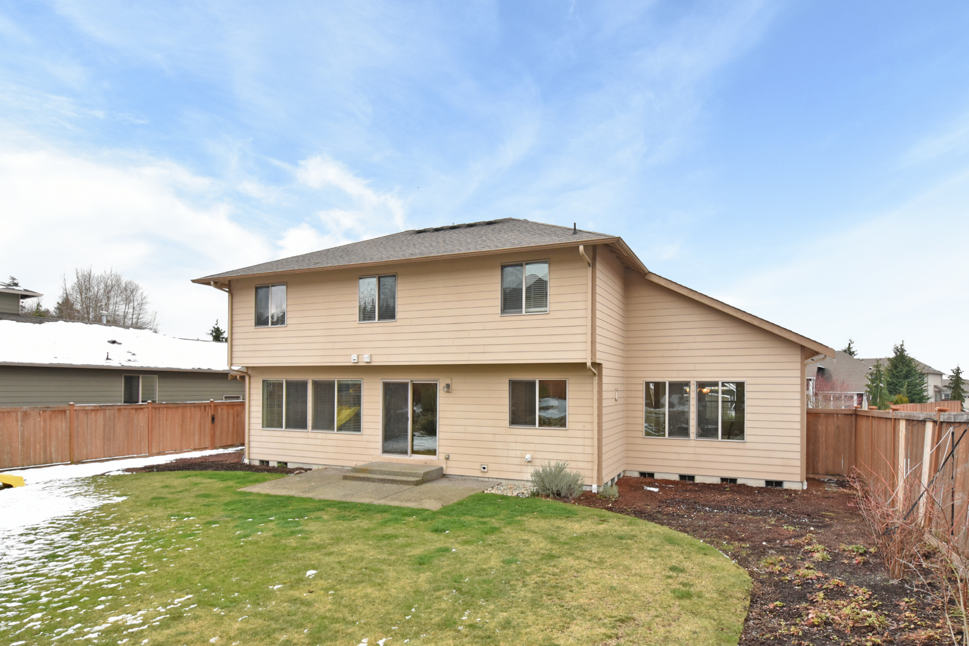 Backyard home for sale in Sumner