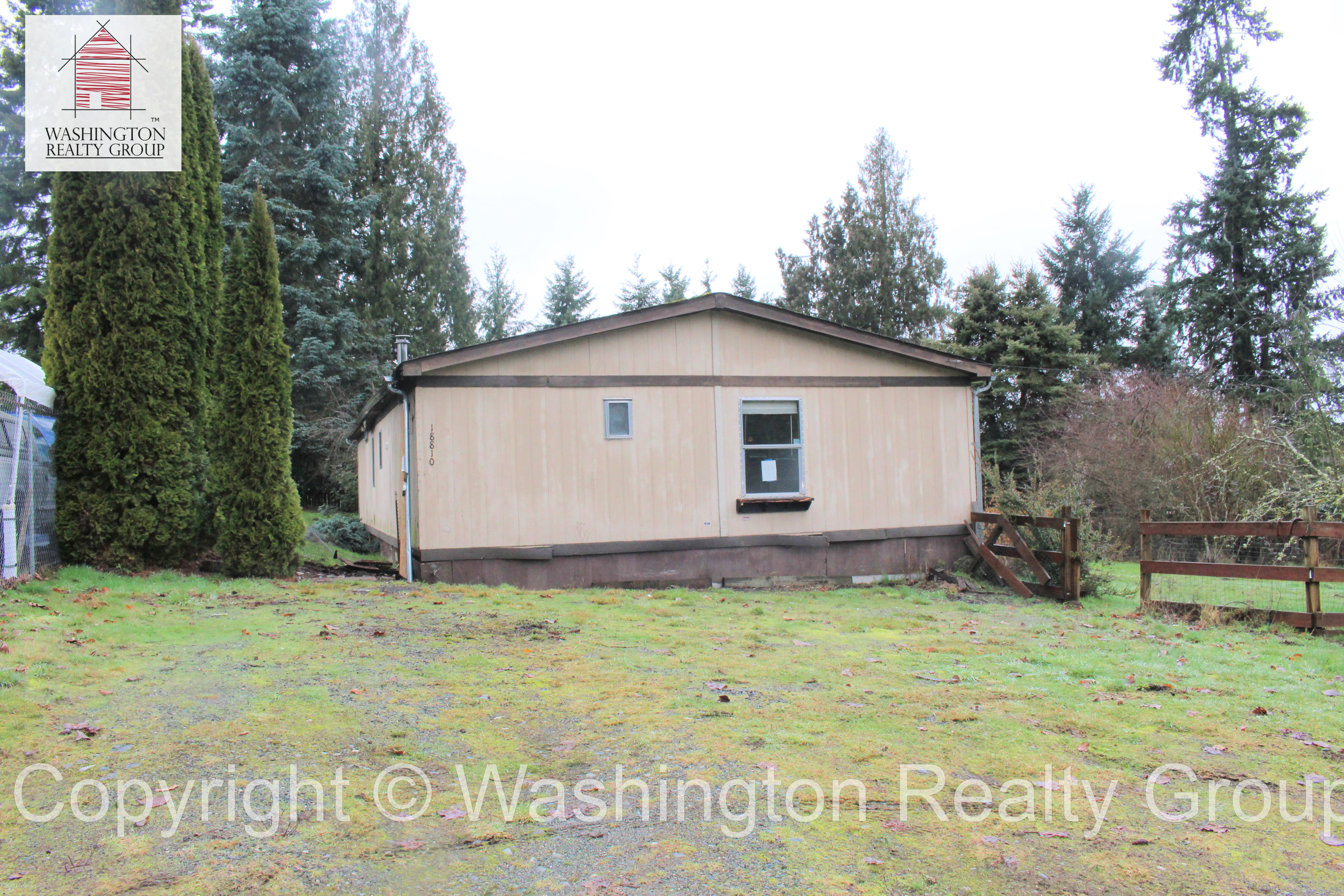Backyard home for sale in Sumner