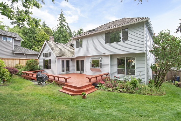 Backyard home for sale in Sumner
