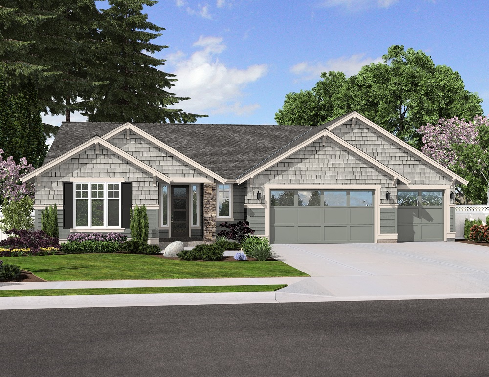 Front yard of Home for sale in Sumner WA