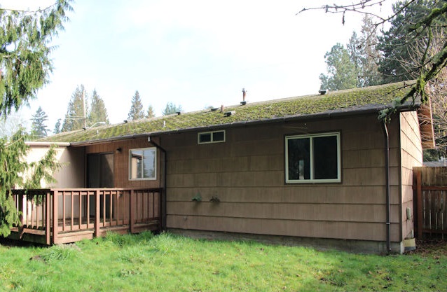 Backyard home for sale in Sumner