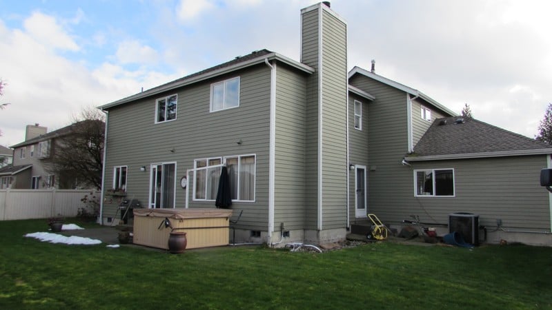 Backyard home for sale in Sumner