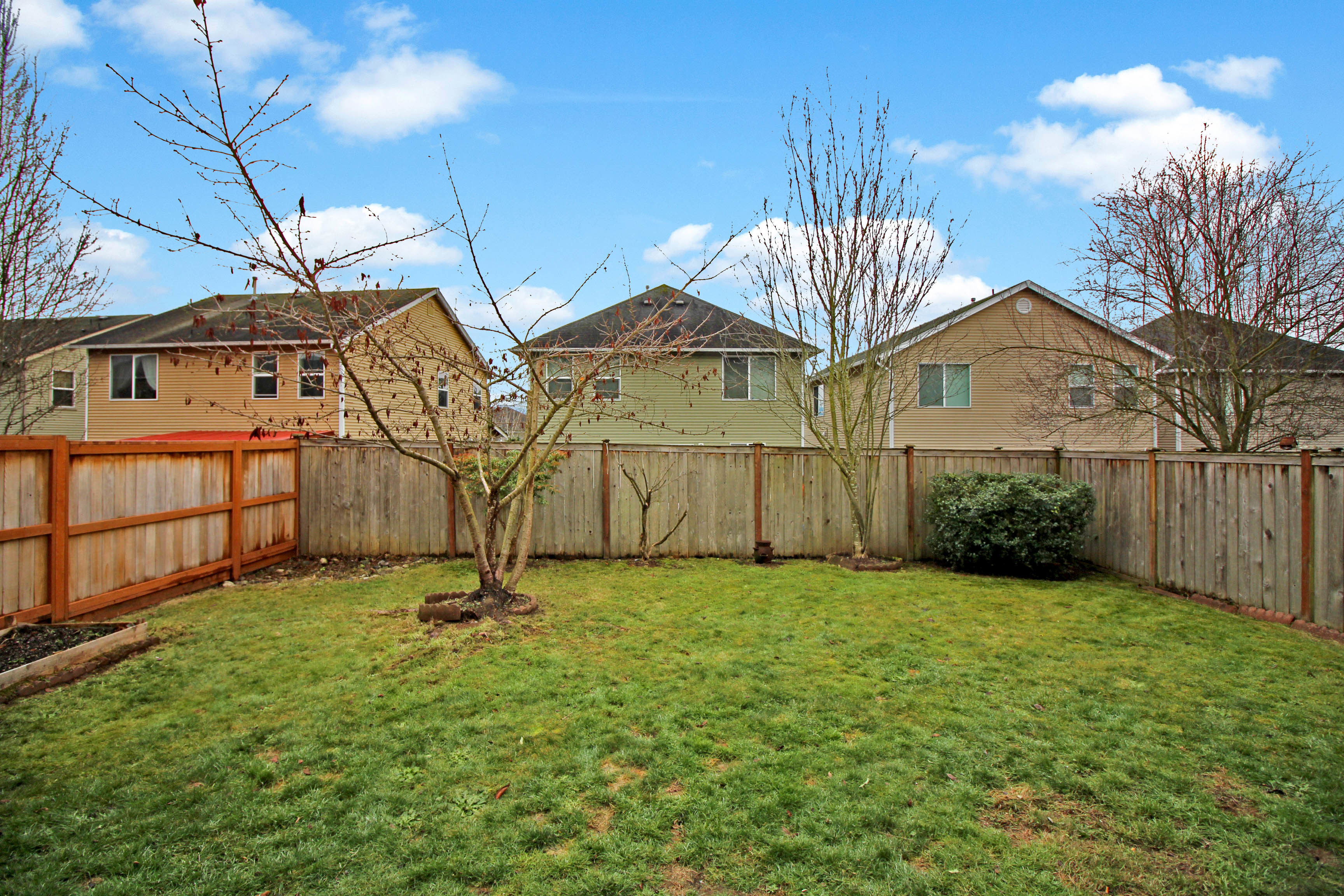 Backyard home for sale in Sumner