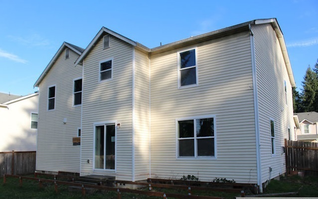 Backyard home for sale in Sumner