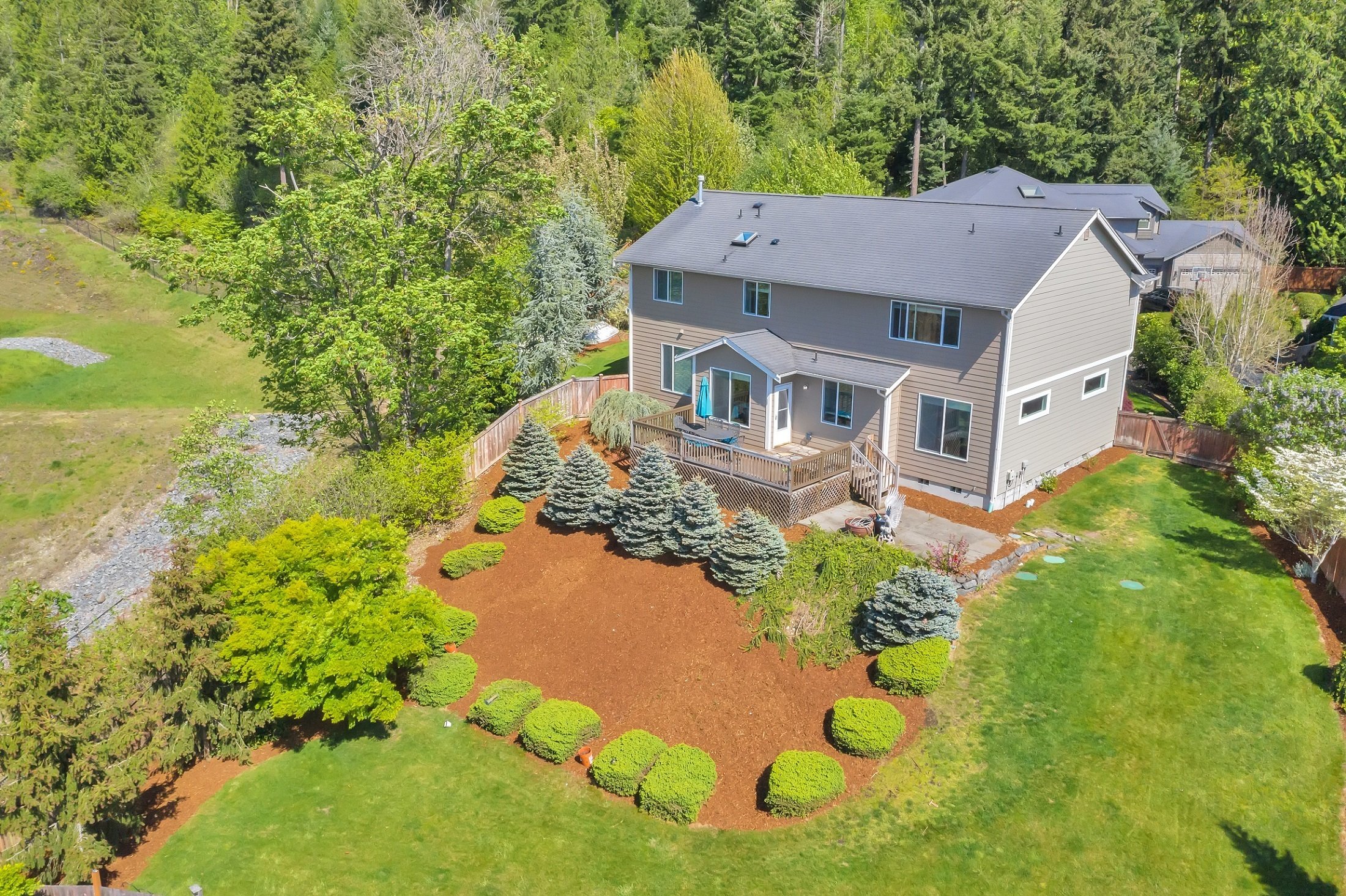 Backyard home for sale in Sumner