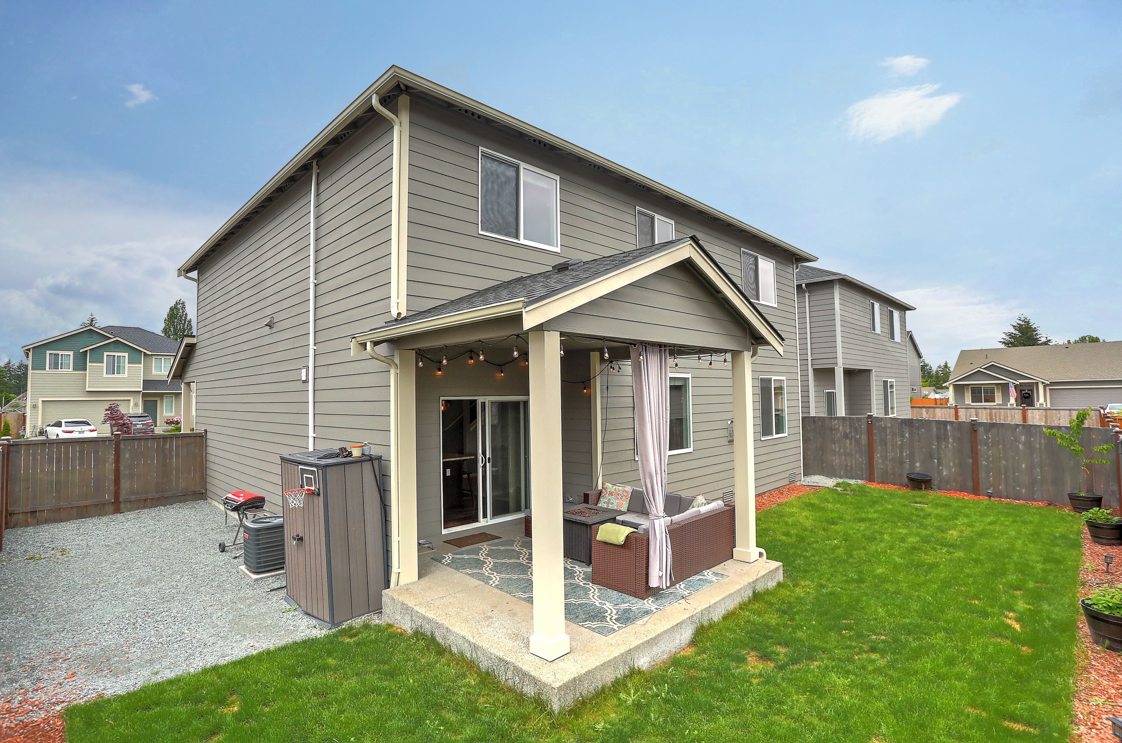 Backyard home for sale in Sumner