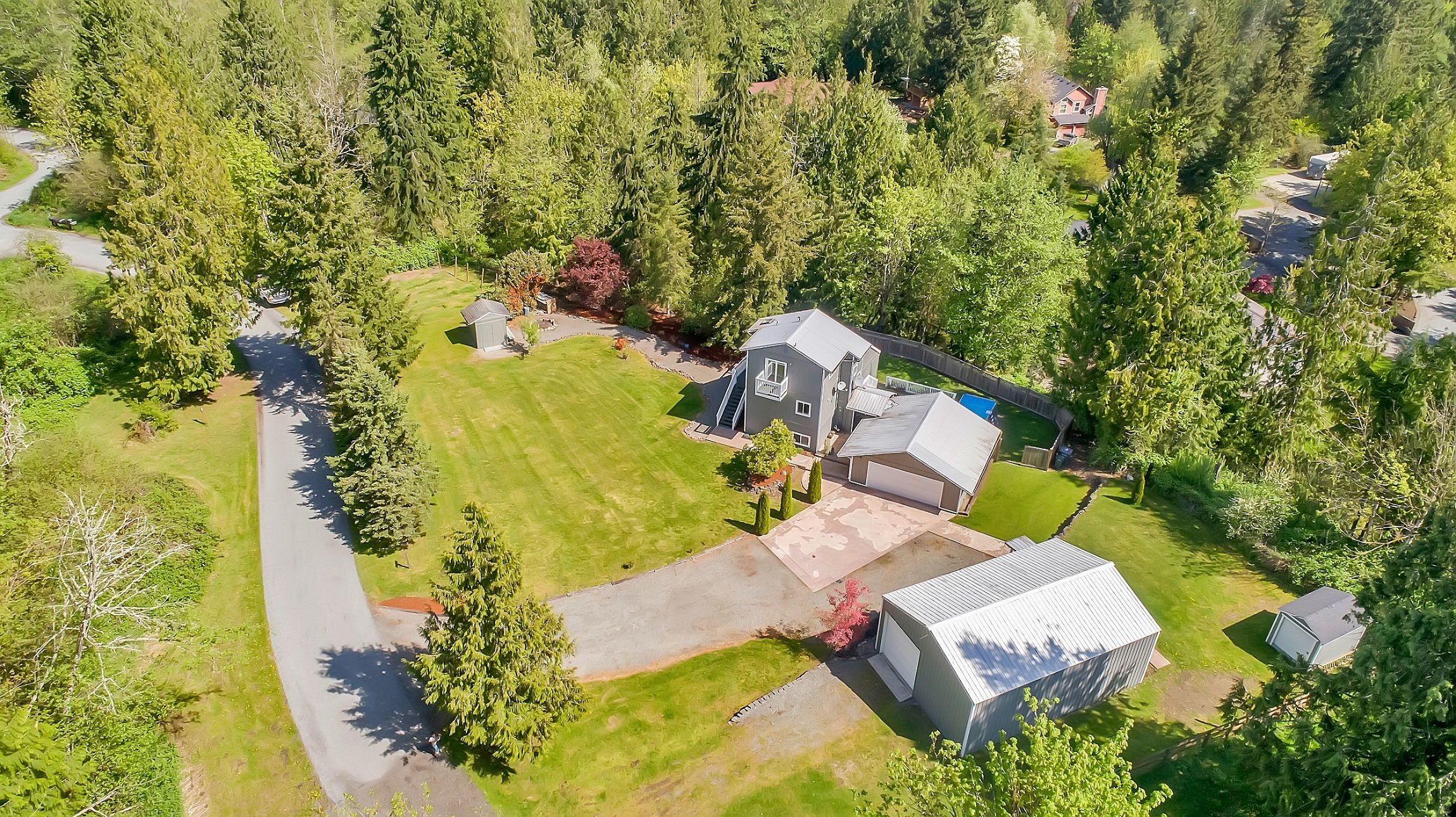 Backyard home for sale in Sumner