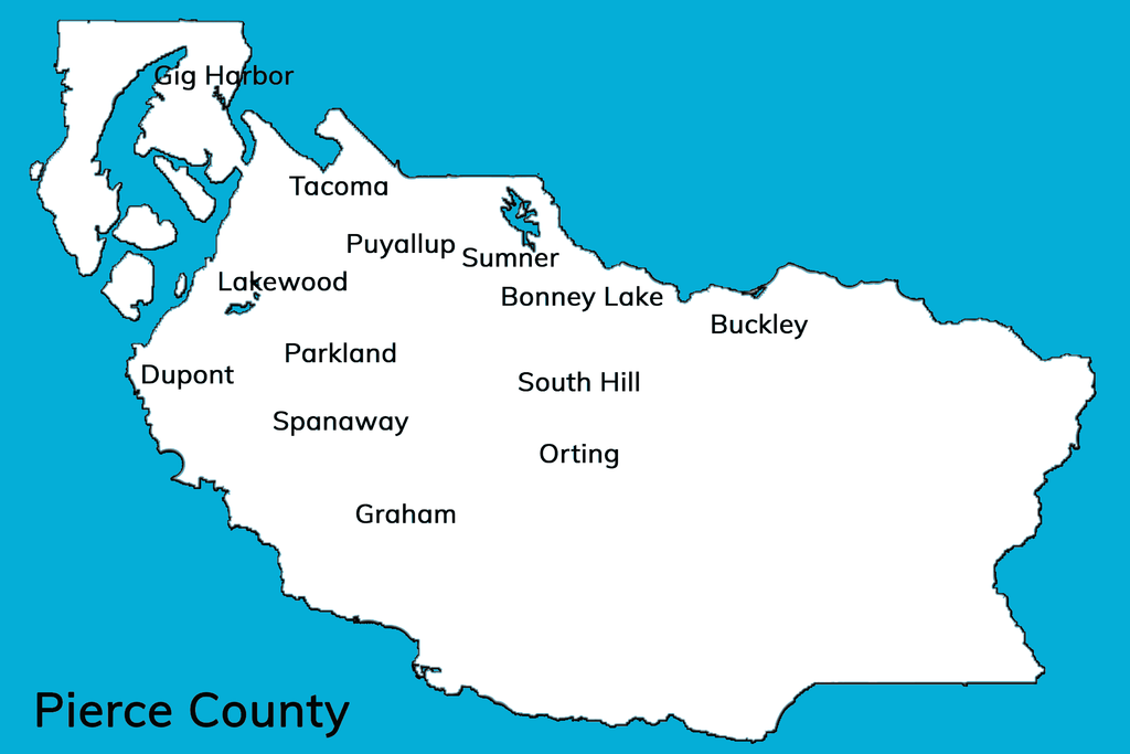 Pierce County Amenities, Demographics, schools, housing, business