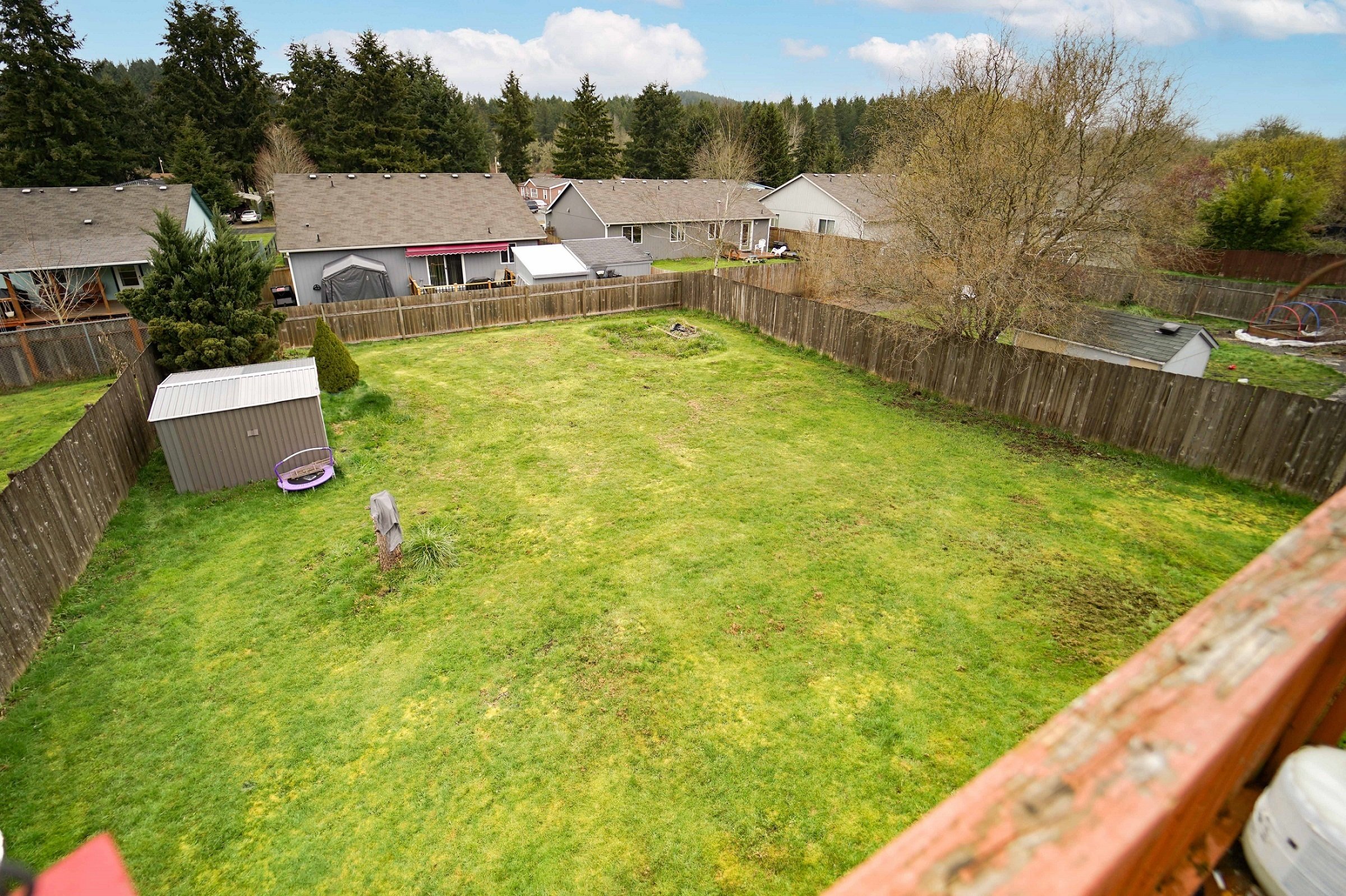 Backyard home for sale