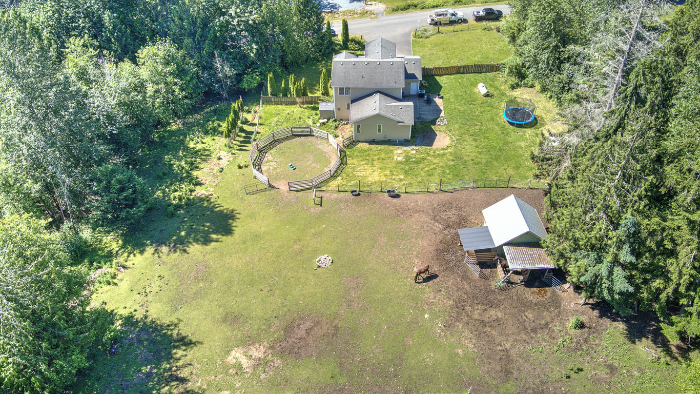 Backyard home for sale in Sumner