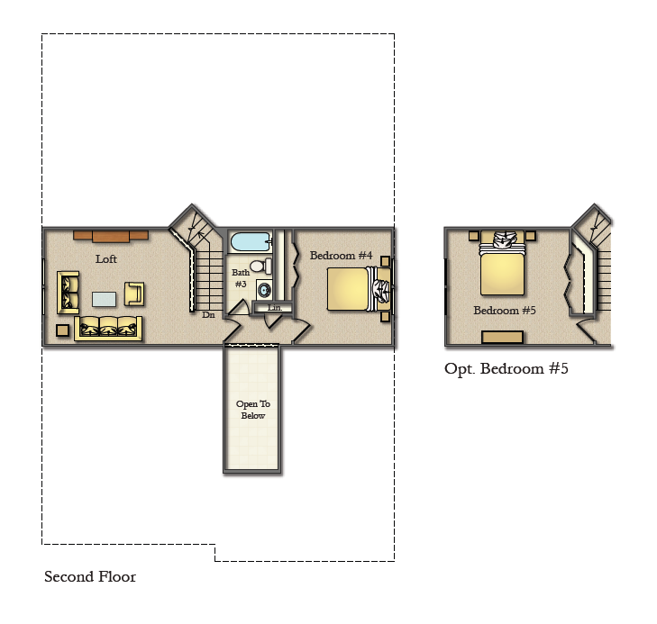 Wicklow Second Floor Option Plan