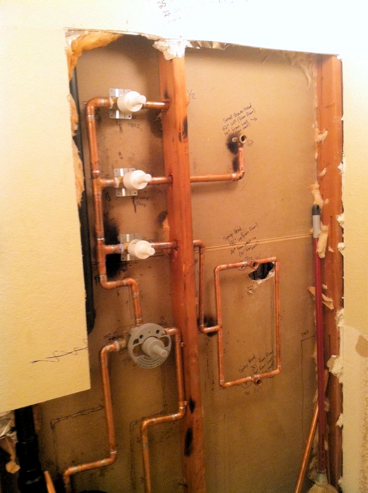 Multi Head Shower Plumbing The Cameron Team Multi Head Shower Plumbing