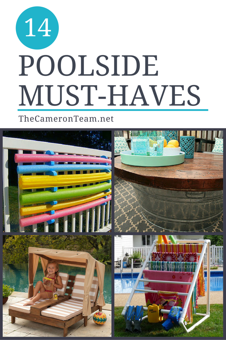 14 Poolside MustHaves Furniture & Decor The Cameron Team