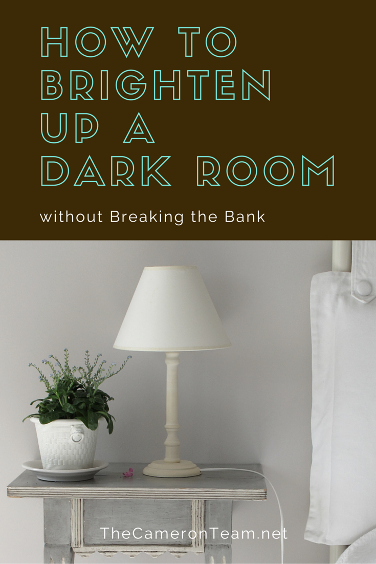 How To Brighten Up A Dark Room Without Breaking The Bank