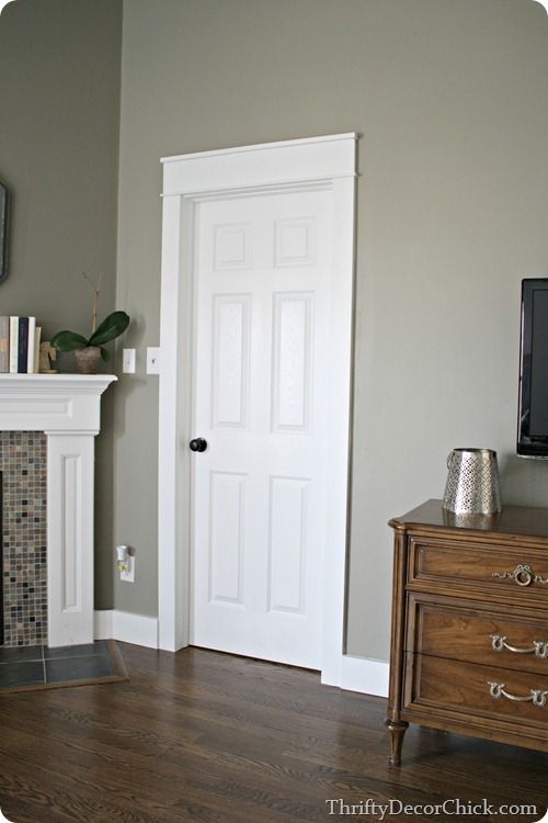 Craftsman Door Trim Thrifty Decor Chick The Cameron Team
