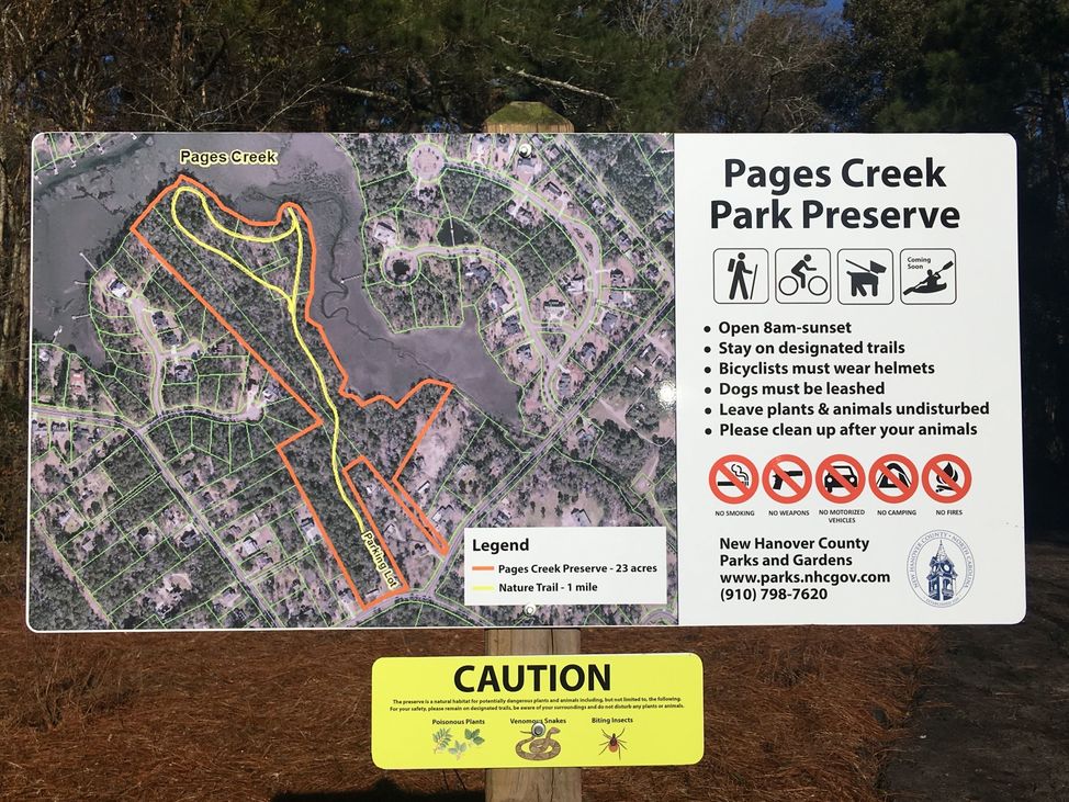 Pages Creek Park Preserve in Wilmington, NC The Cameron Team
