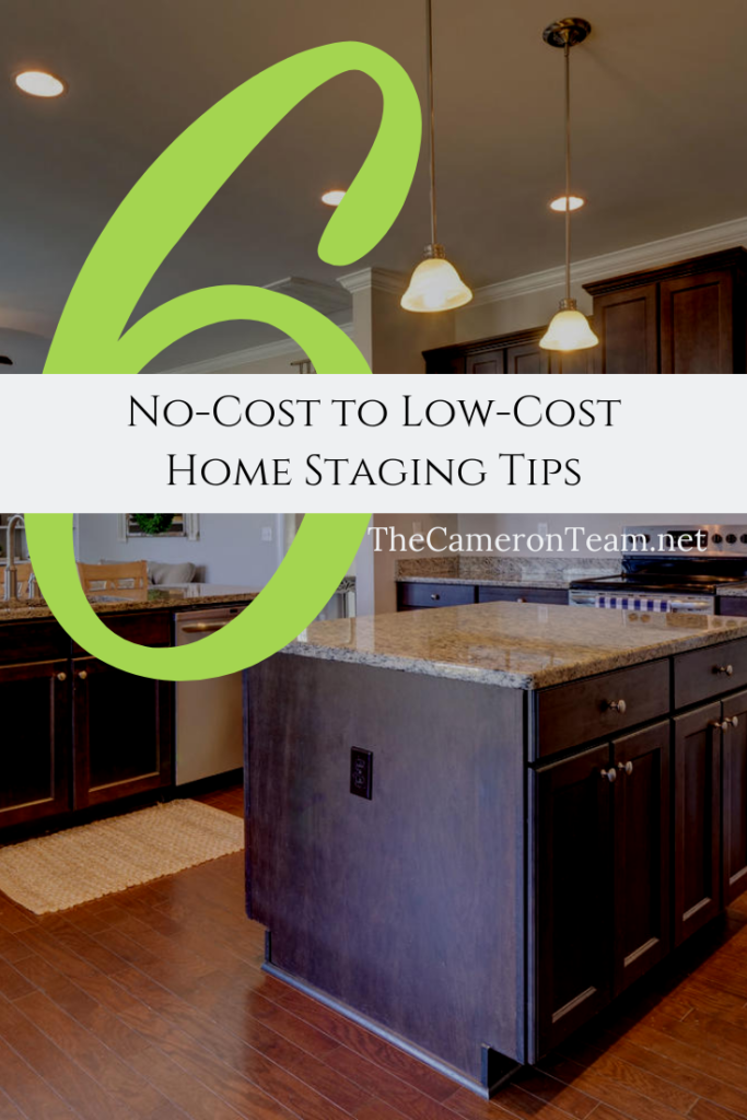 6 No-Cost to Low-Cost Home Staging Tips