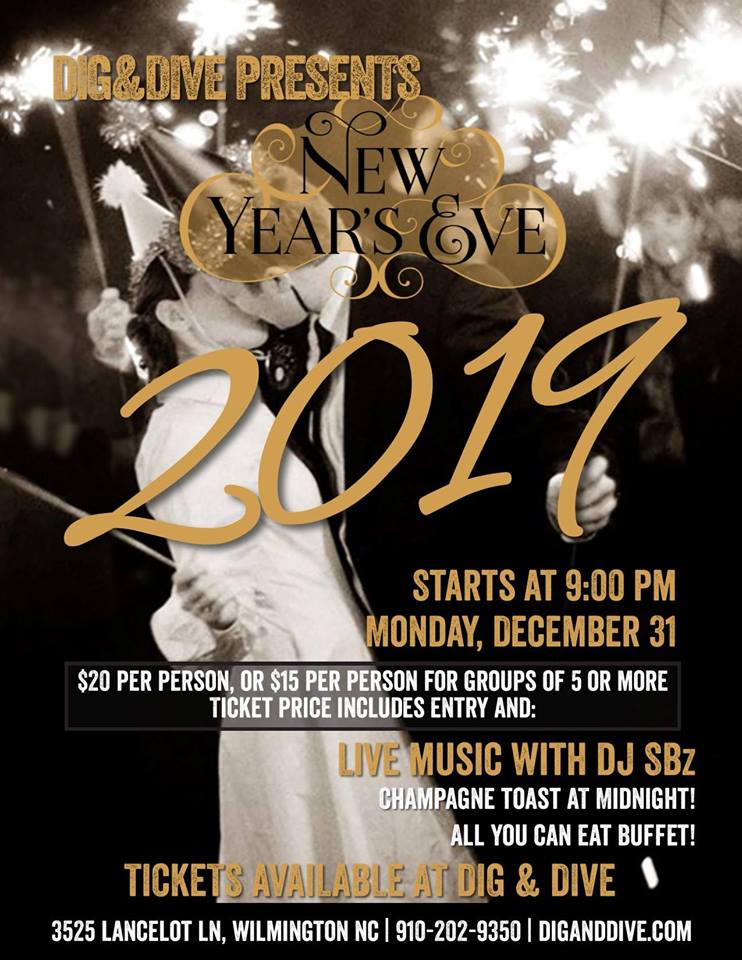 Dig & Dive Presents New Year’s Eve