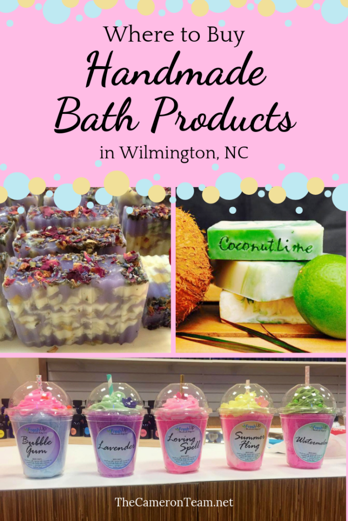 Where to Buy Handmade Bath Products in Wilmington NC