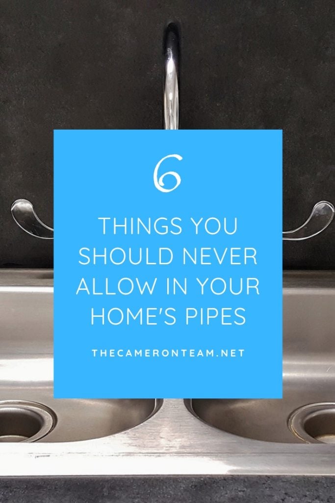 6 Things You Should Never Allow In Your Home's Pipes