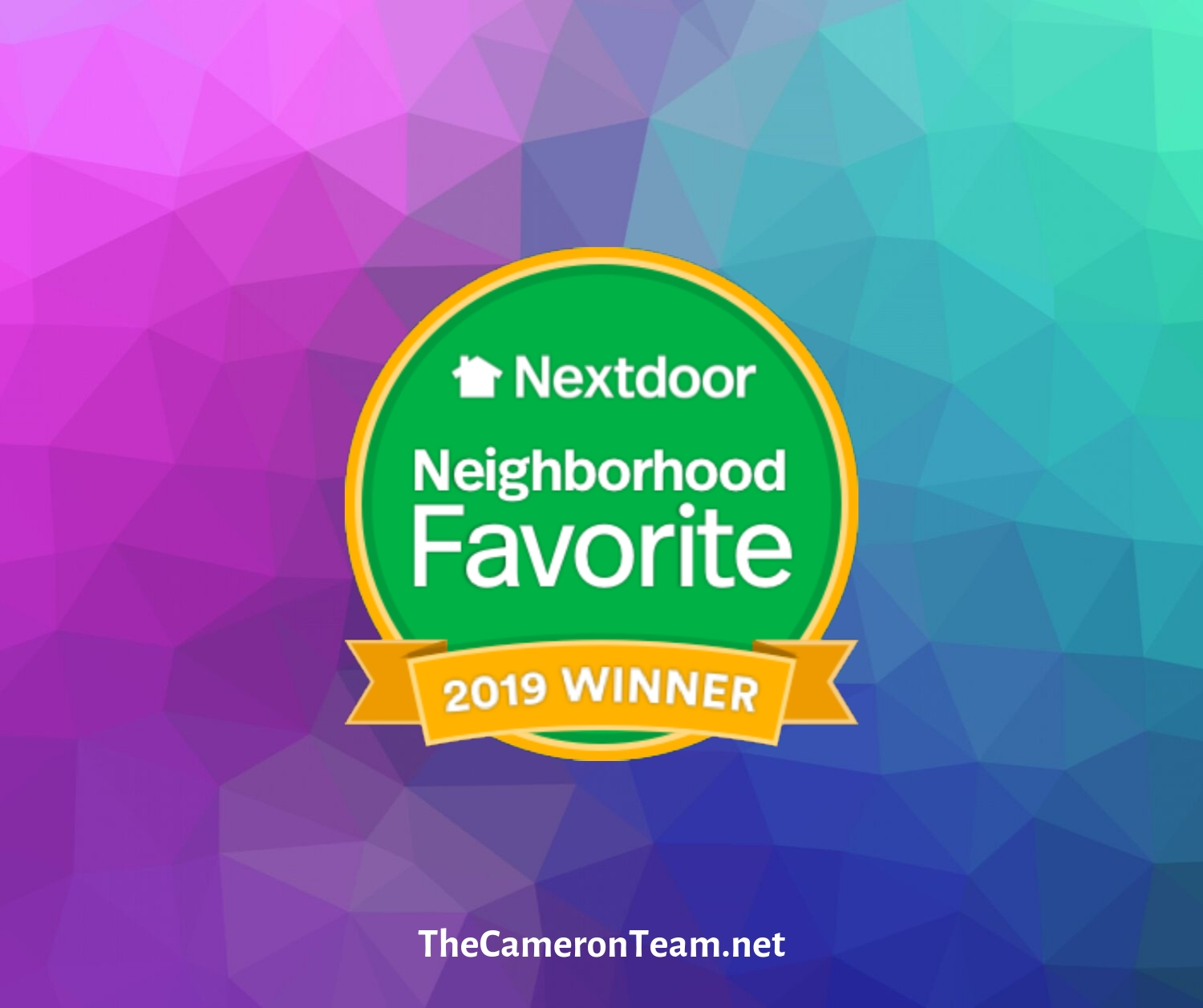 Nextdoor Neighborhood Favorite The Cameron Team