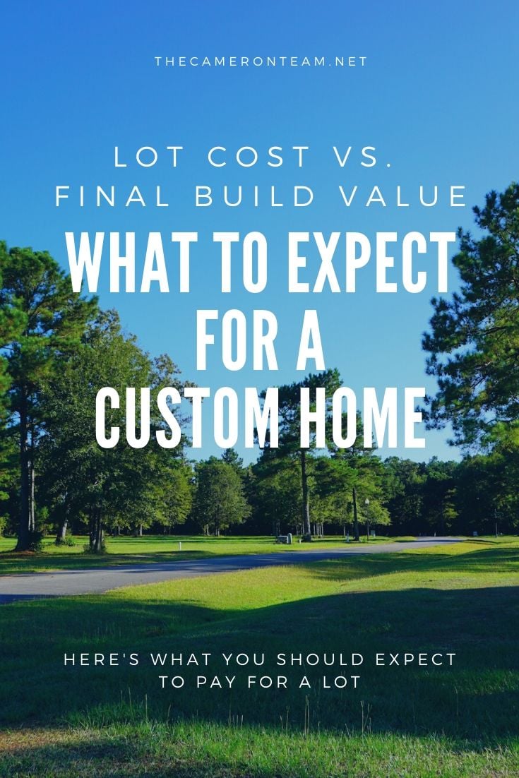 Lot Cost Vs. Final Build Value: What to Expect for a Custom Home