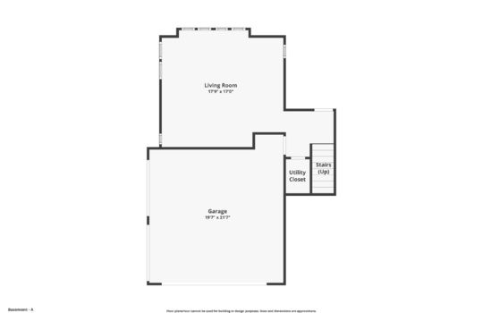 Floorplan &#8211; Basement&#8212;A