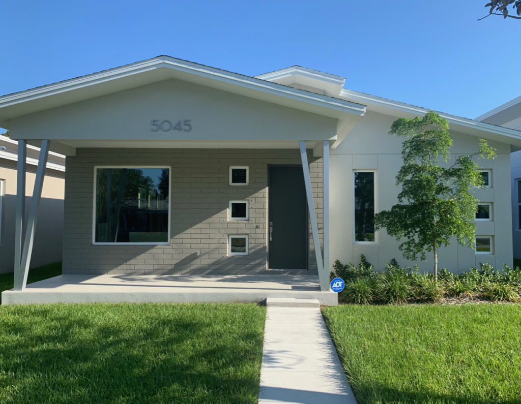 In Addition, Rob and Aaron's House needs a happy upgrade since the front door is stark dark gray. The grass is green in the front yard.