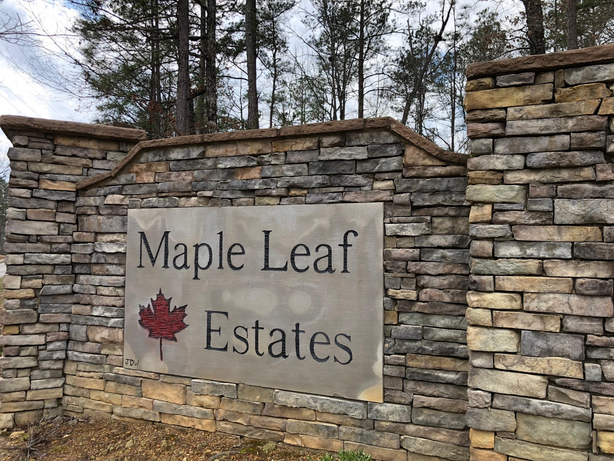 Wilsonville Alabama Maple Leaf Estates Homesites 1 Acre Lots